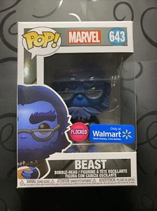 (Sale!!!) Funko POP! Marvel: X-Men Beast #643 Flocked Walmart Exclusive - Bild 1 von 7