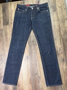 AG Adriano Goldschmied The Stilt Cigarette Leg 29 NWOT Dark Denim Jeans New . - Picture 1 of 12
