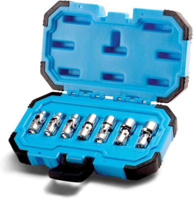 1/4 In. Drive Universal Socket Set, 3/16-9/16 In. SAE, 7-Piece - Image 1 of 4