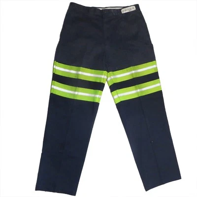Used Hi-Vis High Visibility Reflective Uniform Work Pants Cintas Redkap etc - Image 1 of 4