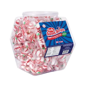 Bob'S Sweet Stripes Bobs Sweet Stripes Soft Peppermint Candy - 250 Mints Individ - Picture 1 of 12