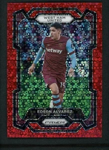 2023-24 Edson Alvarez /49 Panini Prizm Premier League Disco Rosso - Foto 1 di 10