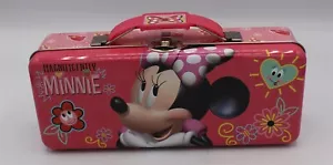 Scatola di latta azienda Minnie Mouse conservazione matite divertente scatola portaoggetti - Foto 1 di 6