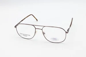 GEORGE by EYE Q MASTERPIECE COLLECTION Brown 58-18-145 Frames Flex Hinges A373 - Picture 1 of 13