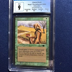 MTG Antiquities Citanul Druid CGC 9 MINT (Gem Mint surface) 1994 - Picture 1 of 2