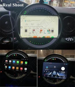 9'' w/ Carplay Car Head Unit 4GB+32GB For BMW MINI MINI COOPER R56 R60 2007-2013 - Picture 1 of 23