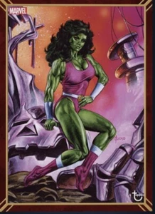 [DIGITAL CARD] Topps Marvel - She-Hulk - Masterpieces 21 S1 - Red - Picture 1 of 1