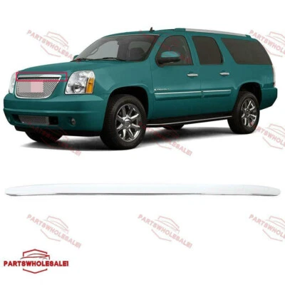 For 2007-2014 13 GMC Yukon/Yukon XL Denali Front Bumper Upper Hood Molding Trim Foto 1 de 4