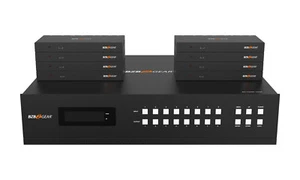 BZBGEAR 8x8 4K UHD HDMI/Audio Matrix Switcher Over HDBaseT with 2-Way IR/ARC/IP - Picture 1 of 10
