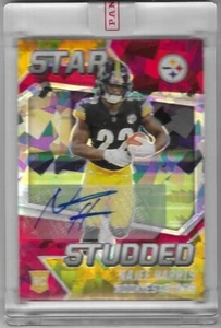 Najee Harris 2021 ROOKIES & STARS NFL AUTOGRAPH CARD SS28 Steelers RC AUTO SP /5 - Picture 1 of 2