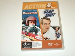Winning / Slap Shot - DVD **Free Postage** (Paul Newman) - Picture 1 of 4