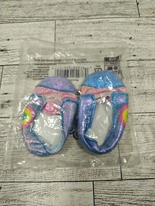 Zapatillas My Life As Azul y Rosa Arco Iris para Muñecas 18" Nuevas - Imagen 1 de 3