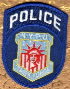 Toppa Spalla Polizia di New York Task Force Garantita 100% Autentica (B2) - Foto 1 di 2