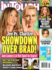 In Touch Magazine February 11 2019 Jennifer Aniston Charlize Theron Juan Pablo - Picture 1 of 3