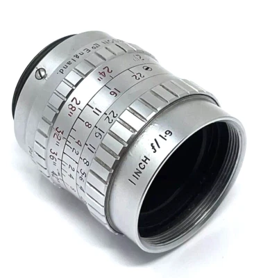 Cooke T&H Serital 1 inch (25mm) f/1.9 - C Mount Lens for Bolex H16, Digital MFT - Image 1 of 4