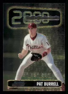 1999 Bowman Chrome 2000 ROY Favorites #ROY2 Pat Burrell - Picture 1 of 2