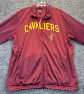 Cleveland Cavaliers Herren XXL Full Zip Warm Up Jacke NBA G-III Apparel Maroon - Bild 1 von 12