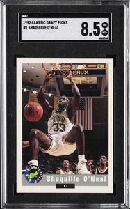 1992 CLASSIC DRAFT PICKS #1 SHAQUILLE O' NEAL SGC 8.5 - Bild 1 von 2