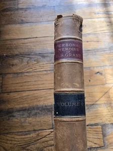 Persönliche Memoiren von U S Grant Band 1 1. Auflage 1885 Webster Vollleder gut - Bild 1 von 8