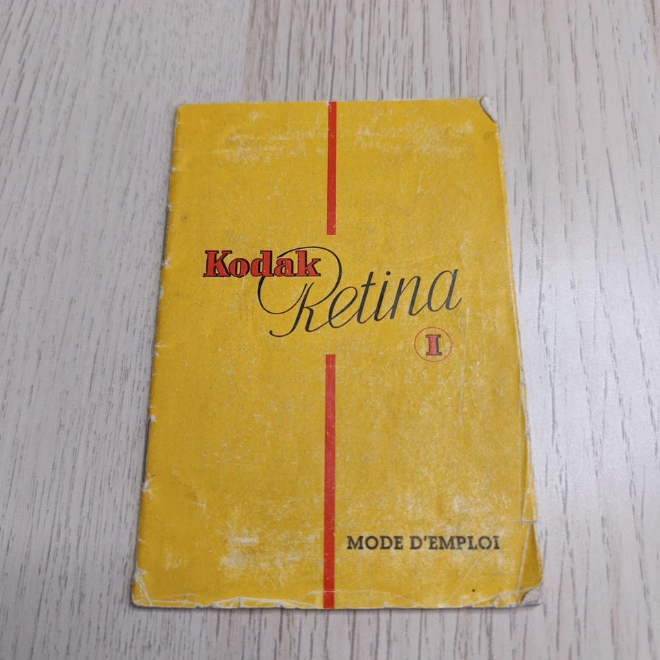 Kodak retina I mode d'emploi - Photo 1/3