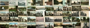 Postcard Lot of 50 - Hartford,CT White Border Divided Back Connecticut Postcards - Picture 1 of 18
