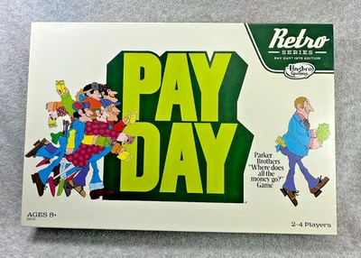 Hasbro Retro Series PAY DAY Juego de Mesa Edición 1975 2015 CIB Foto 1 de 4