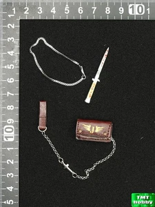 1:6 Scale DAM GK001EX Gangster's Spade J - Necklace + Wallet + Knife - Picture 1 of 1