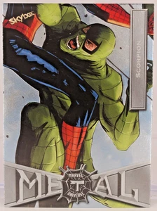 Skybox Marvel Metal Universe Spider-Man Scorpion #73 2021 - Imagen 1 de 2