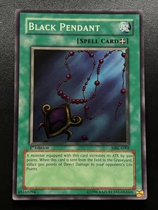 Black Pendant MRL-E003 Super Rare 1st Edition Near Mint Yugioh - Foto 1 di 2