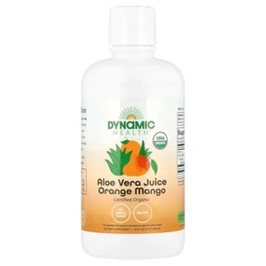 Aloe Vera Juice, Orange Mango, 32 fl oz (946 ml) - Picture 1 of 2