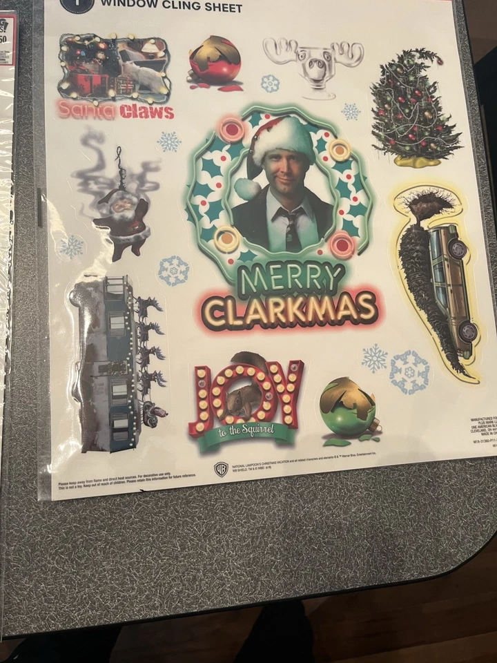 NUEVO National Lampoons NAVIDAD Vacaciones VENTANA ADHERIDA Foto 1 de 1