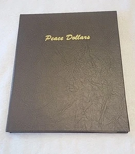 Dansco Album 7175 für Peace Dollars 1921-1935 ohne Münzen gut+ - Bild 1 von 10