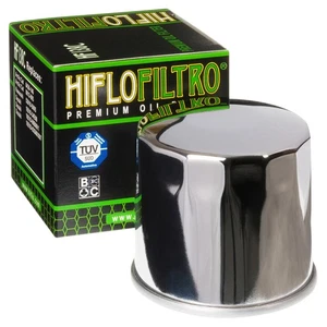 HiFlo Oil Filter-Chrome for 2012 Arctic Cat ProCross F 1100 Turbo Sno Pro - Picture 1 of 2