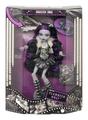 Monster High Reel Drama Clawdeen Wolf Fashion Doll - Image 1 of 4