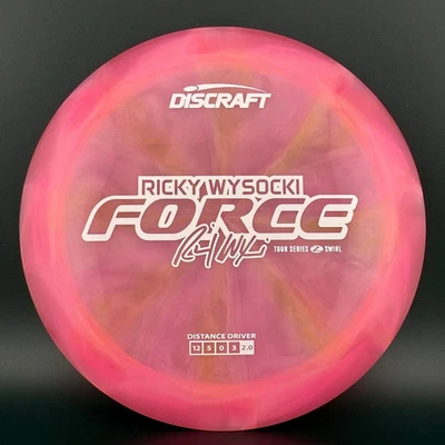 Discraft Z Swirl Force - Ricky Wysocki 2025 Tour Series - Image 1 of 4
