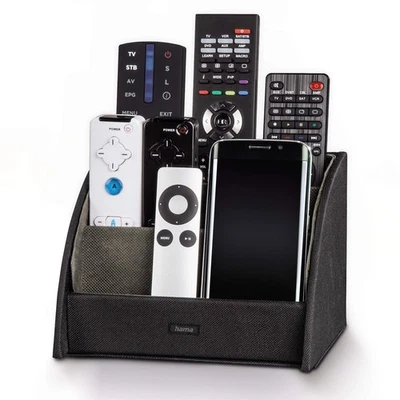 Hama TV Fernbedienungshalter Organizer Aufbewahrung Box Halterung Fernbedienung - Bild 1 von 4