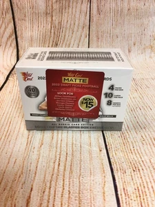 Wild Card 2022 Matte Draft Picks Football Box - 40 Karten (White Box) - Bild 1 von 6