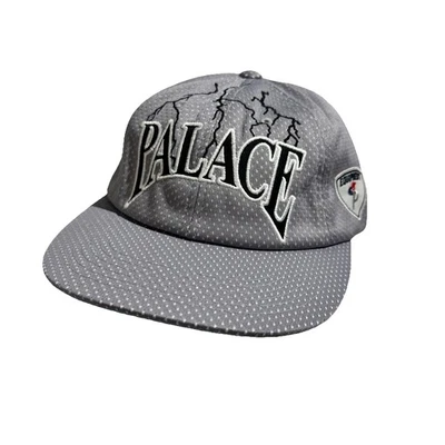 Gorra Palace Skateboarding Hesh Strapback Plateada Talla Única Lightning London Rara Foto 1 de 4