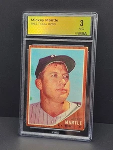Topps 1962 - Mickey Mantle #200 - Imagen 1 de 2