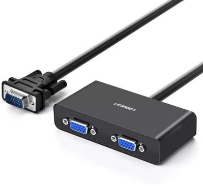 UGREEN 20918 VGA Male to 2 Female Video Splitter Cable - Image 1 of 3