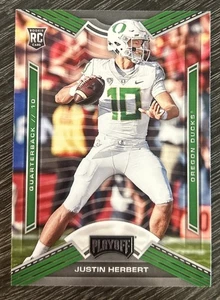 2020 Panini Chronicles Draft Picks Justin Herbert RC Playoff Draft Picks #4 - Picture 1 of 1