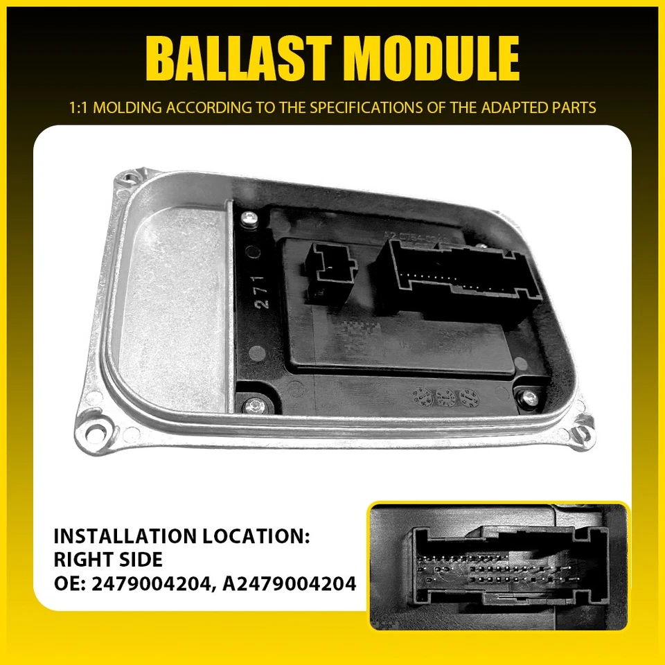 LED Headlight Module Control Unit for Mercedes Benz C43 C63 AMG 2020 2021 RIGHT - Image 1 of 4