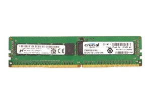 Micron 8GB 2Rx8 PC4-2133P-REP-10 ECC REG Server Memory MTA18ASF1G72PDZ-2G1A1HG - Picture 1 of 2