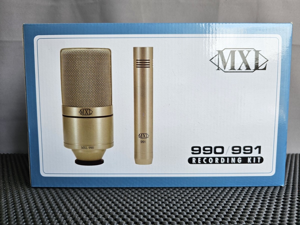 MXL 990 コンデンサーマイク レコーディングキット Amazon.com: MXL 990 Condenser Microphone for Podcasting