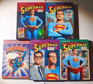 Adventures Of Superman DVD Complete Series Season One Two Three Four Five Six - Picture 1 of 23