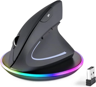 Perixx PERIMICE-813RX Wireless Ergonomic Vertical Mouse - Image 1 of 4