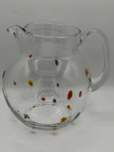 Millefiori Glas Italienischer Stil Runder Krug - Bild 1 von 15