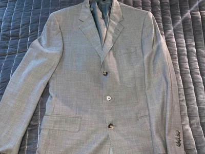 Jack Victor Montreal Sports Coat 3 Button Brown/Gold Tweed 42 Long NEW $695 - Image 1 of 4