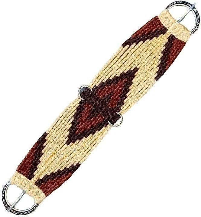 Western Mohair Wool Cinch Stainless Steel Buckles Durable and Breathable (Multi) - Image 1 of 1