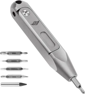 OKNIFE Otacle D1 Titanium Small EDC Multi Bit Pocket One Size, titangrau - Bild 1 von 8